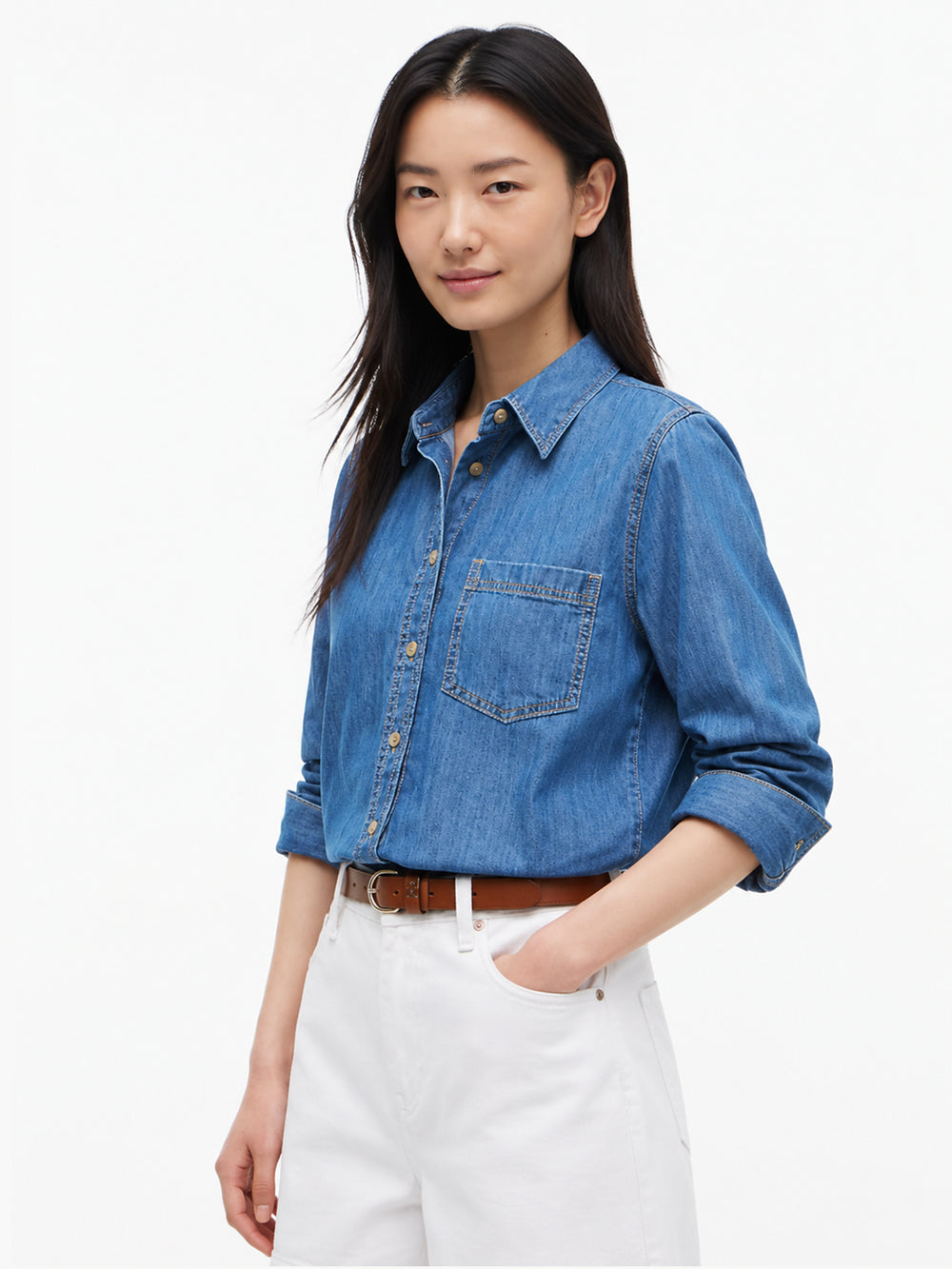 Regular Fit Solid Shirt