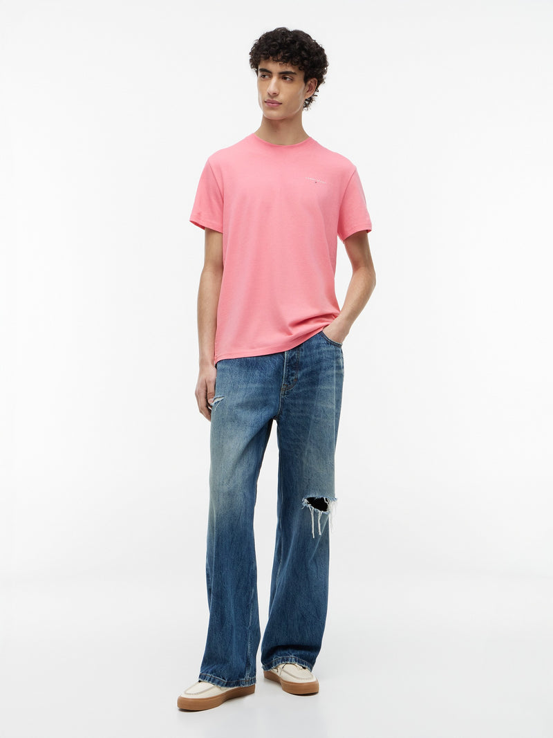 Slim Fit Linear Logo T-Shirt