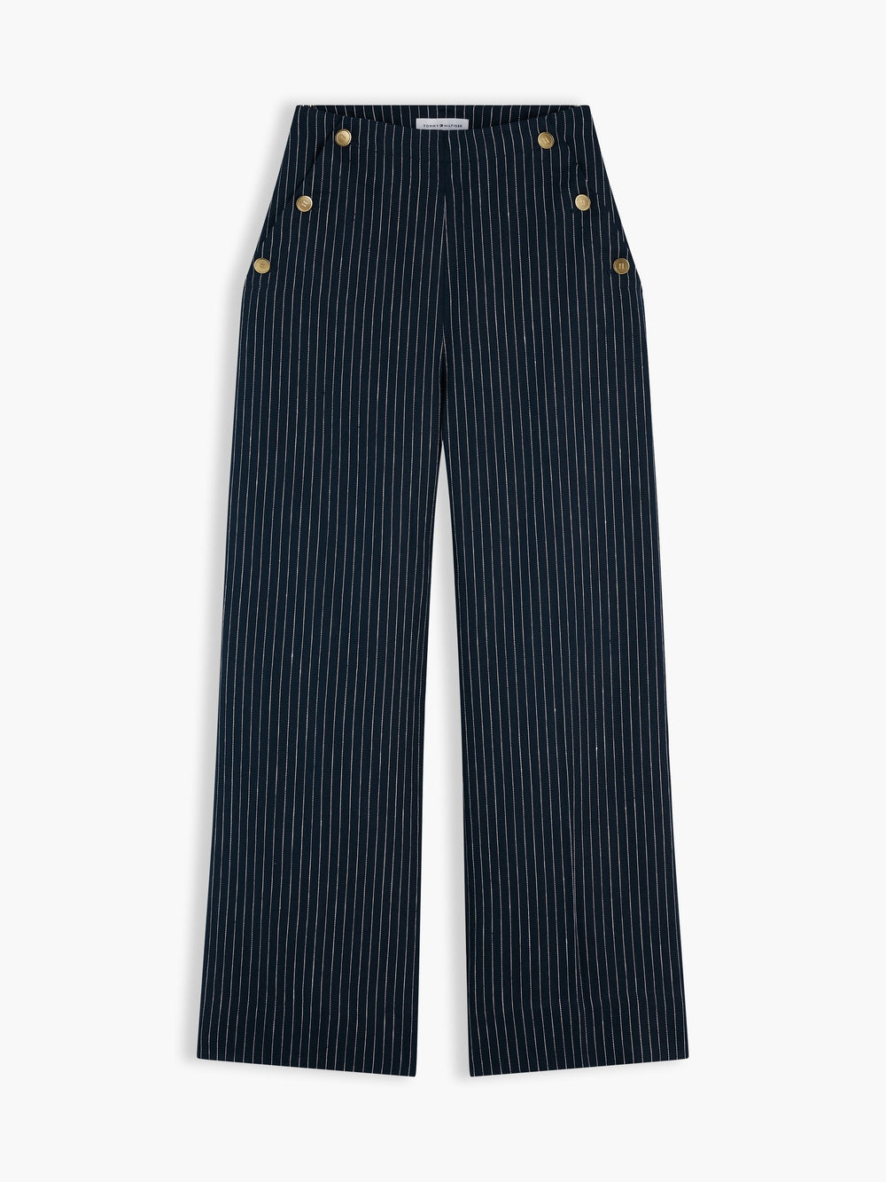 Solid Straight Fit Trouser