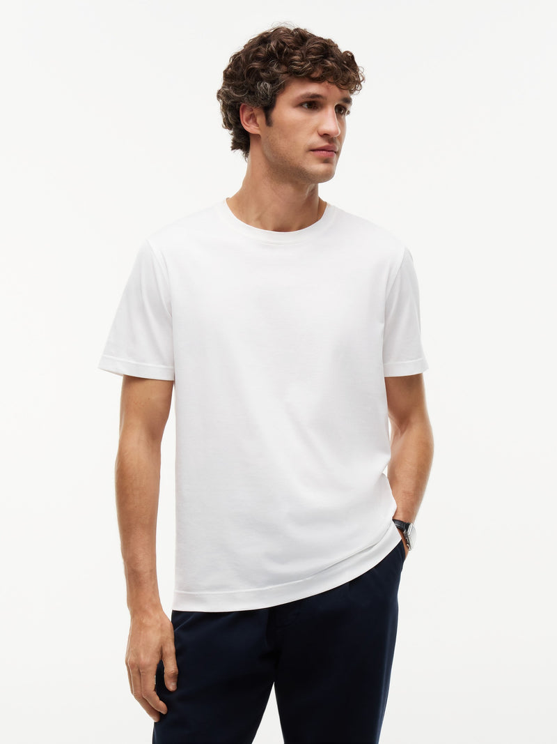 Regular Fit Solid Tshirt