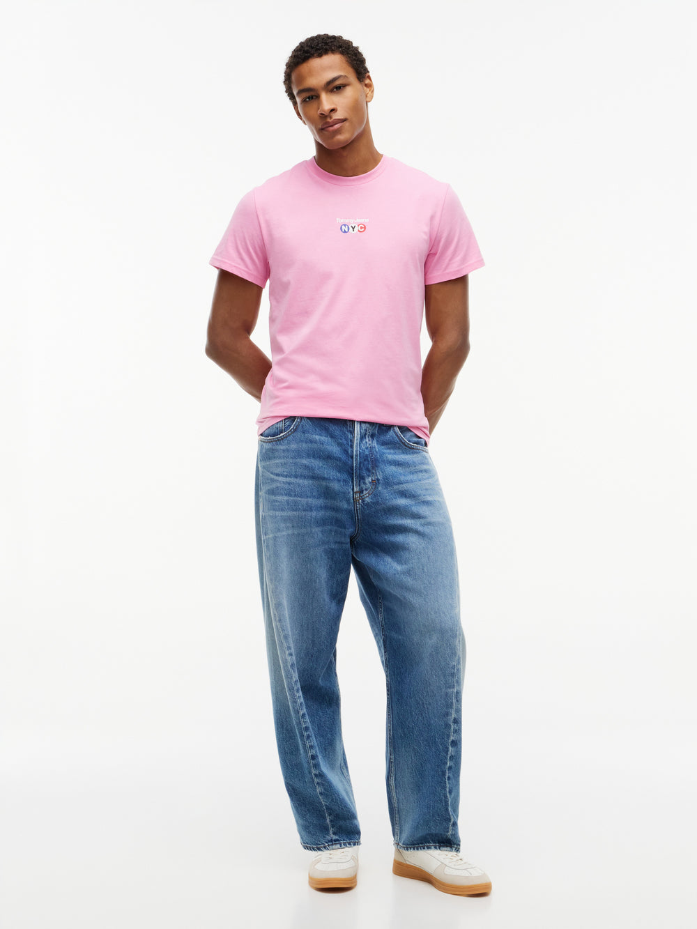 Slim Fit Nyc Logo T-Shirt