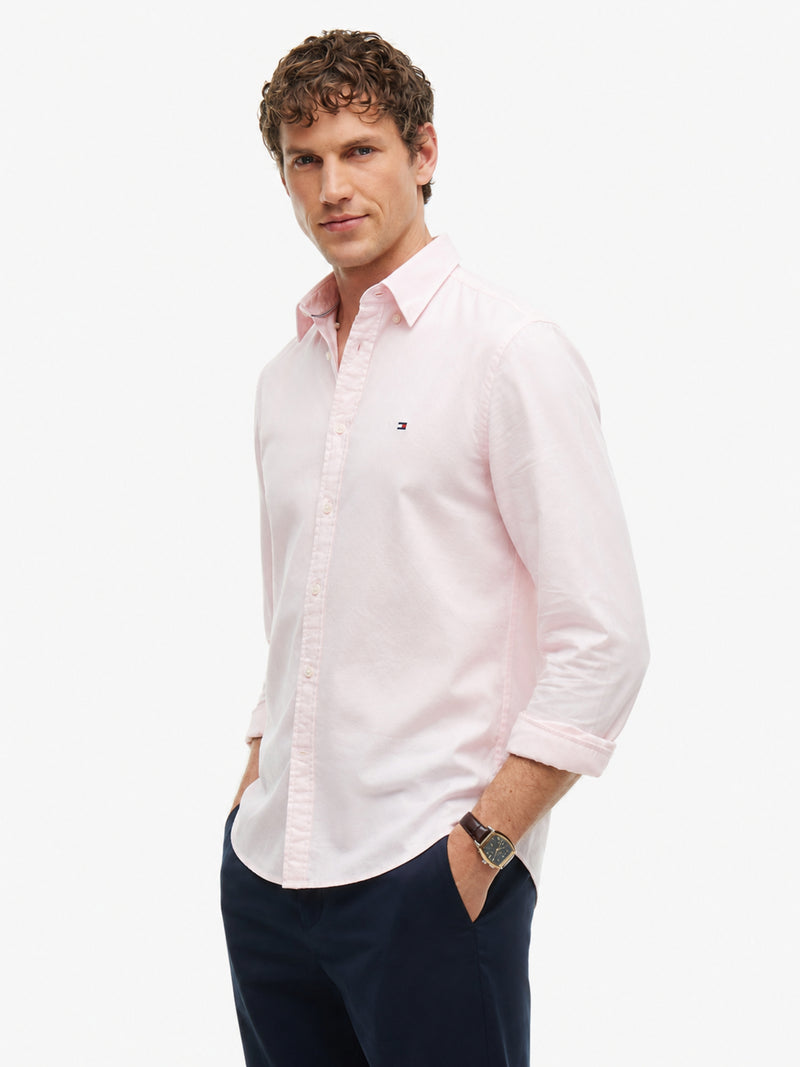 Slim Fit Texture Dobby Shirt