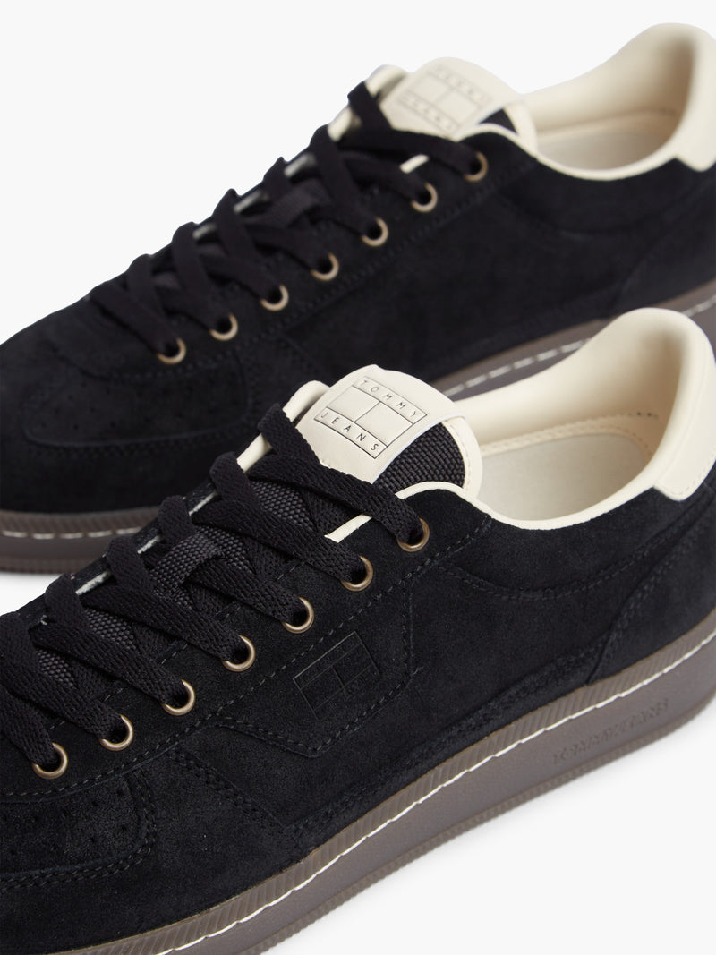 Men Suede Low Profile Sneaker