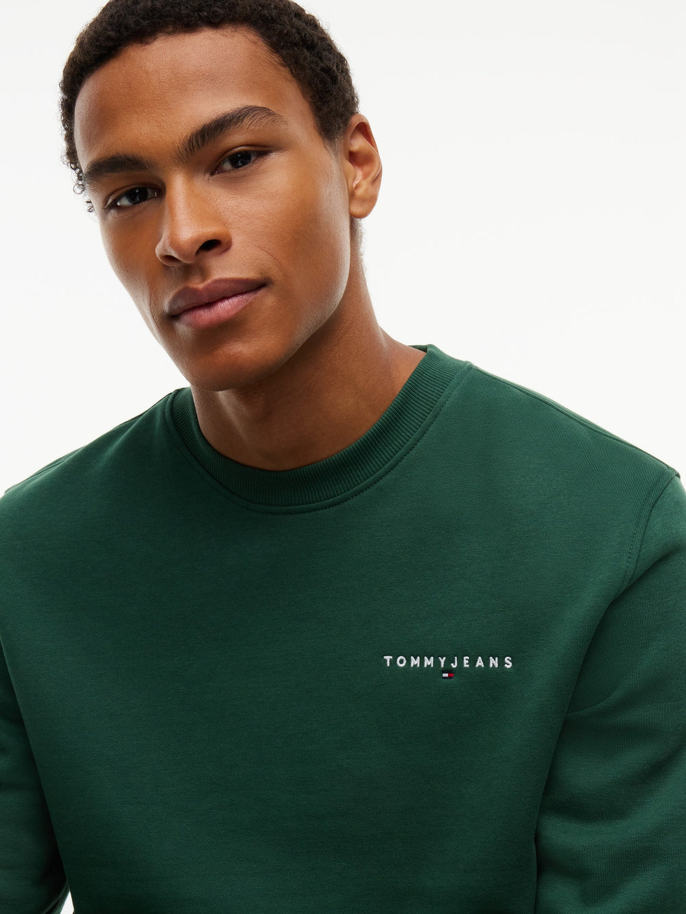 Regular Fit Fleece Crew Neck Sweatshirt