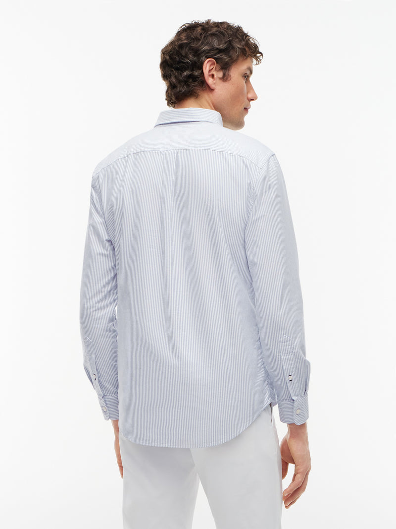 Regular Fit Stripe Oxford Shirt