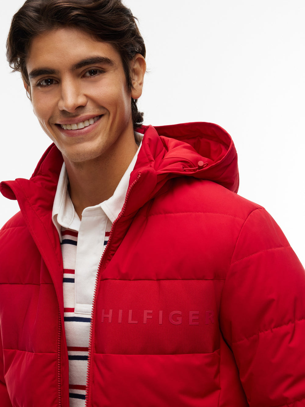 Regular Fit Quilted or Padded Jacket