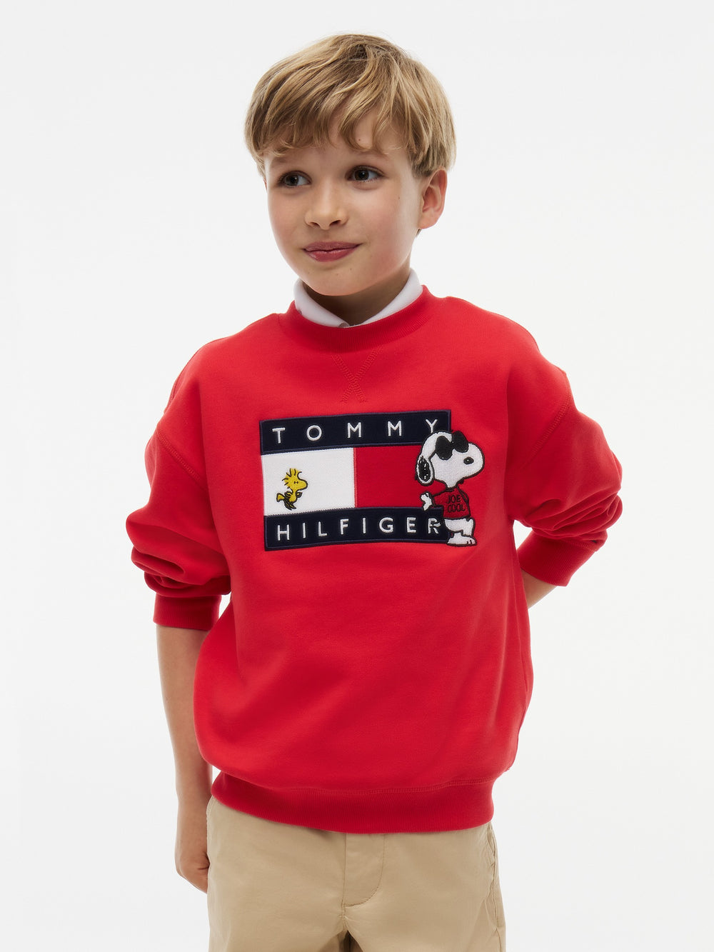 Kids Peanut Flag Logo Sweatshirt