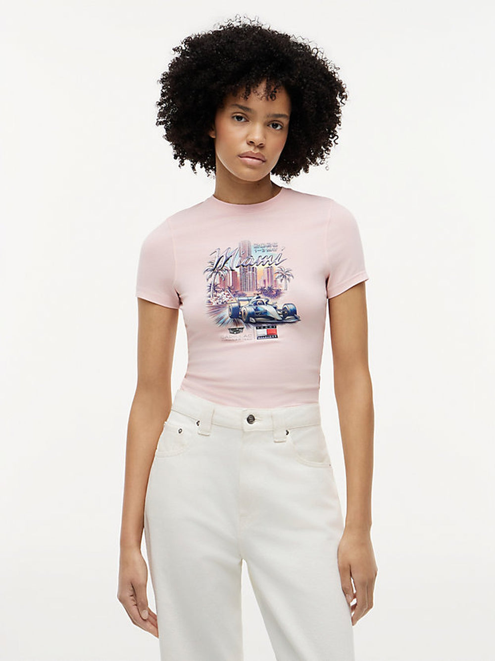 Solid Slim Fit Short Sleeve Cotton Jersey T-Shirt