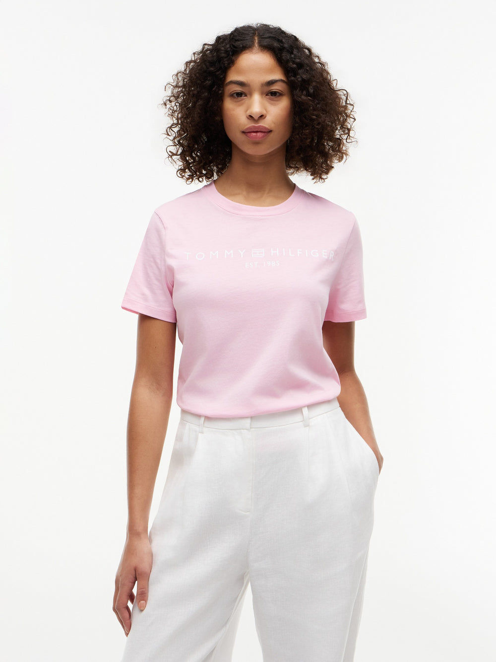 Solid Regular Fit Half Sleeve Cotton Jersey T-Shirt