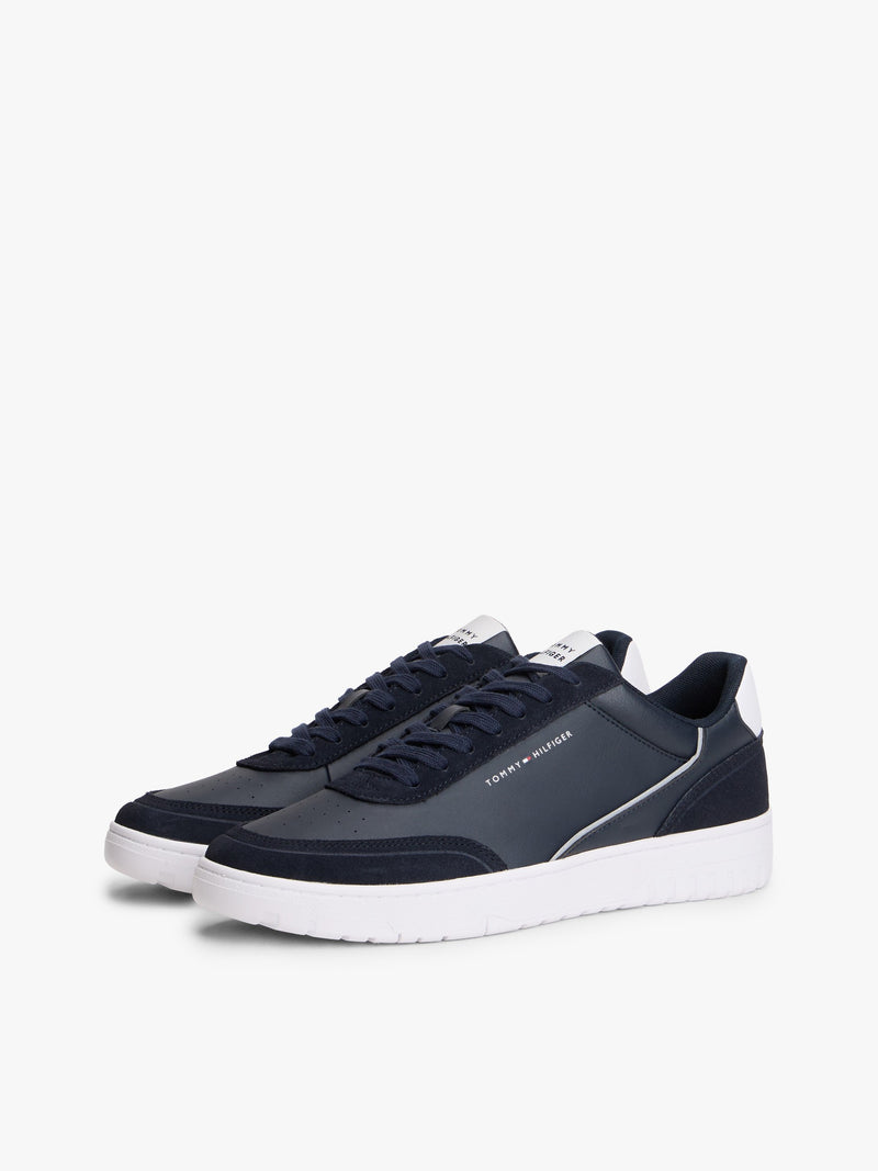 Men Suede Mix Cupsole Sneaker