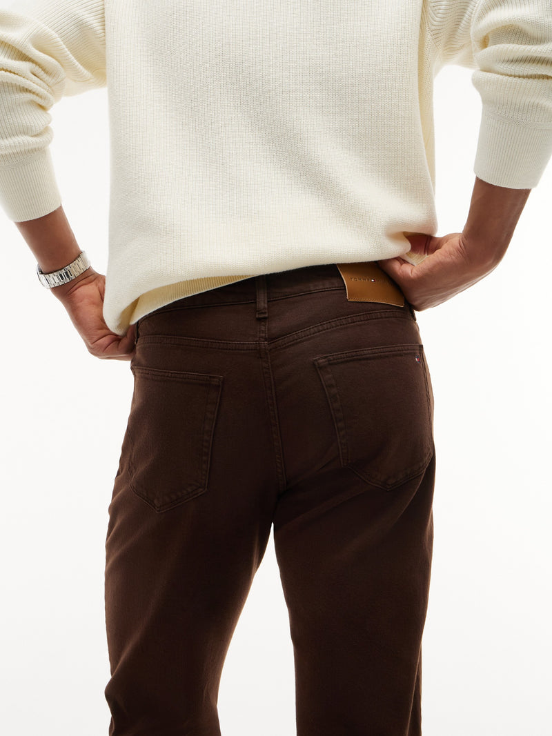 Men Denton Slim Straight Colour Jeans