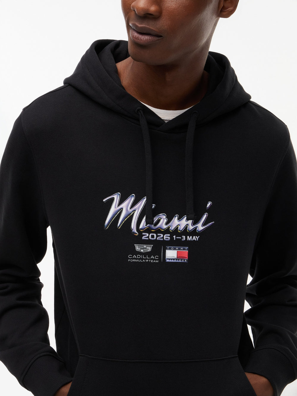 Regular Fit Cf1 Back Print Hoodie