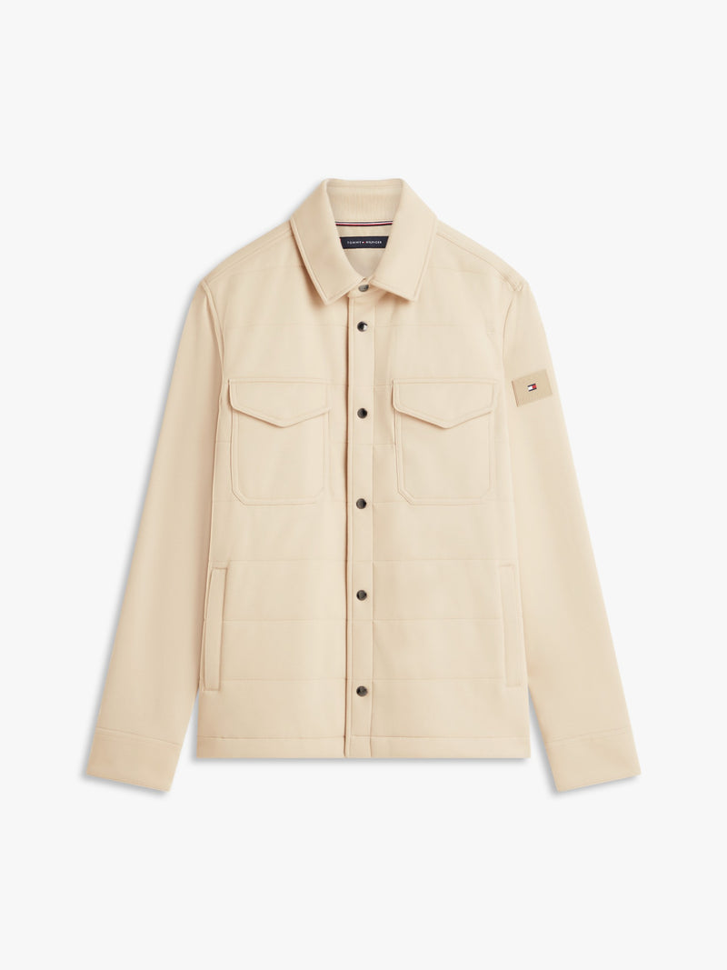 Regular Fit Mix Media Jacket