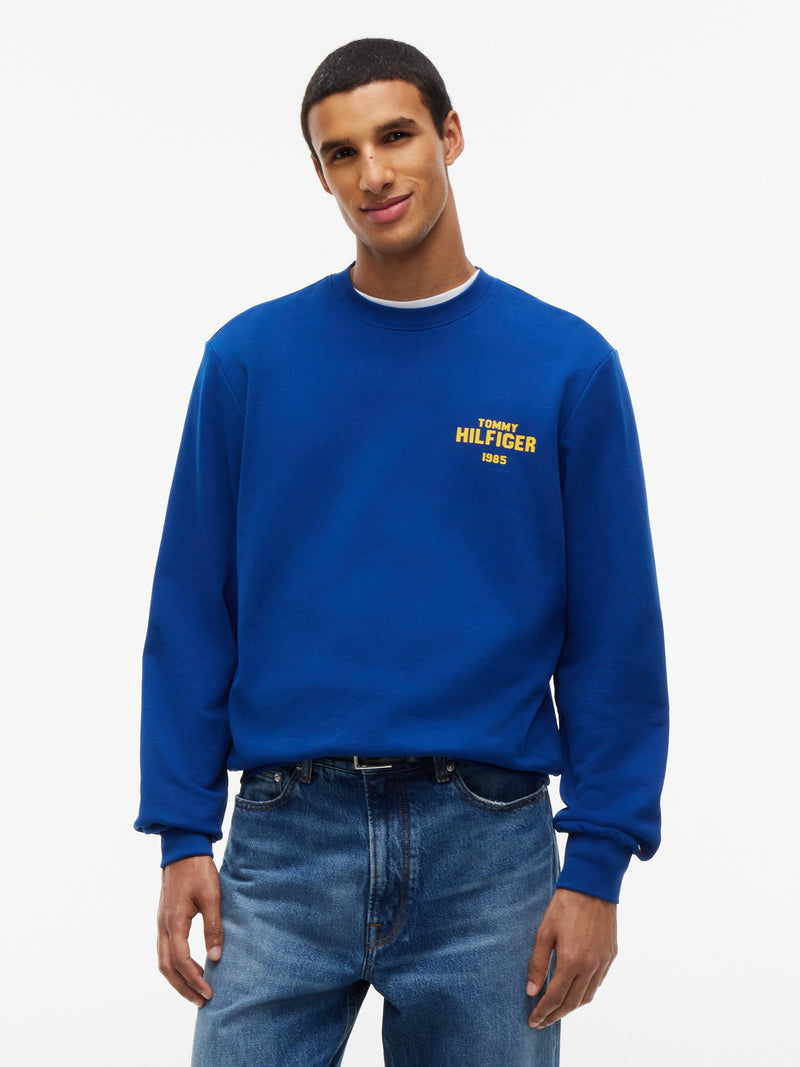 Crew Neck Terry Sweatshirt