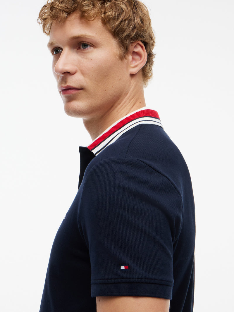 Regular Fit Collar Detailing Pique Polo