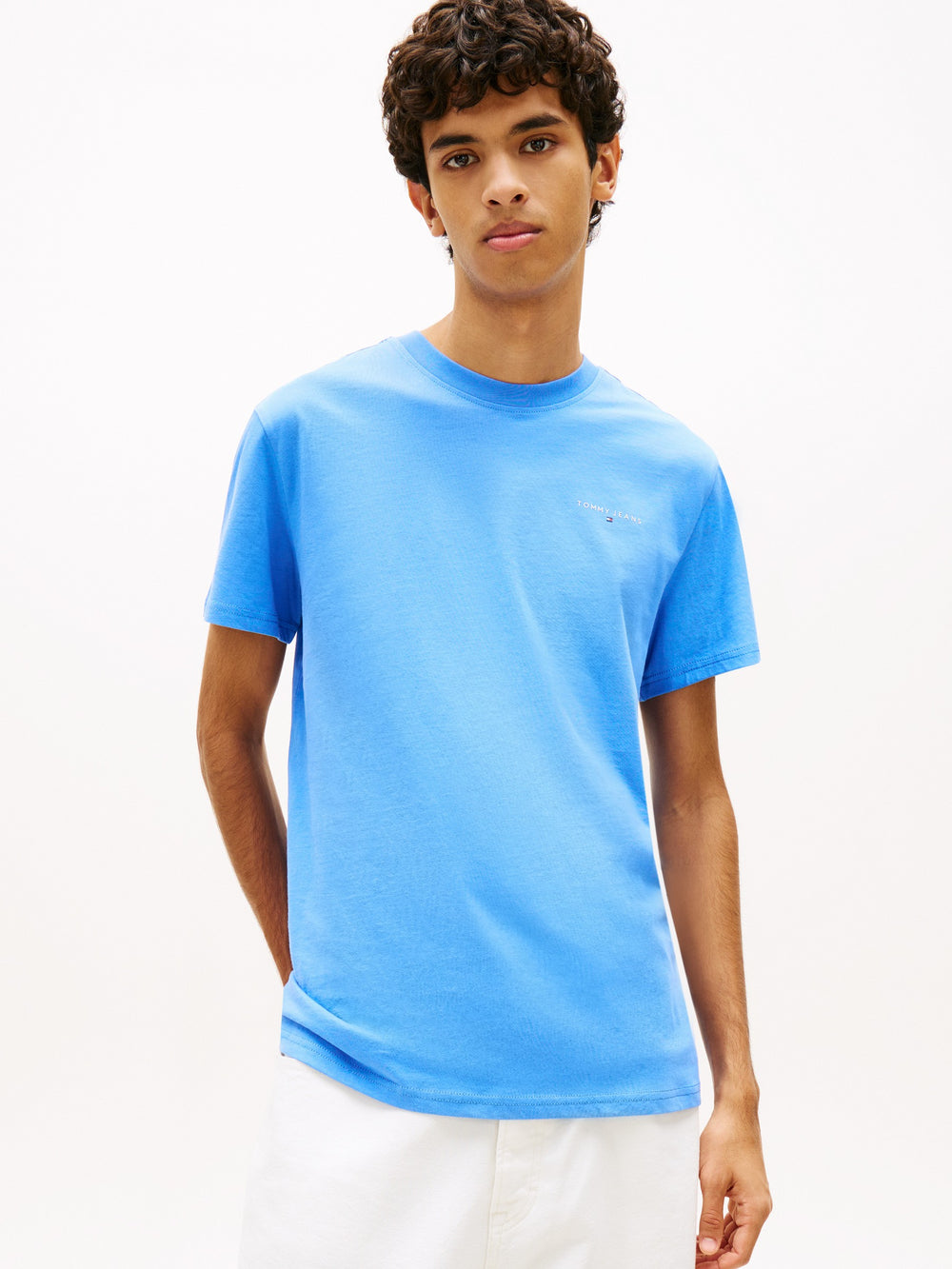 Slim Fit Linear Logo T-Shirt