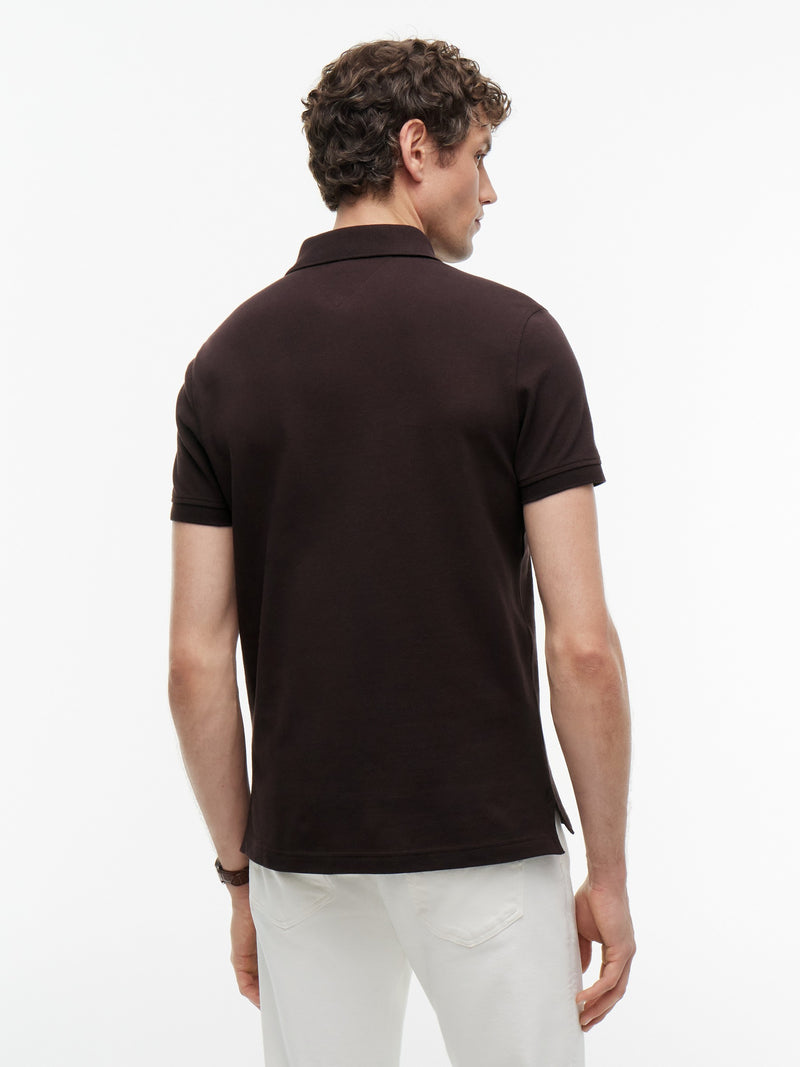 Regular Fit Solid Pique Polo