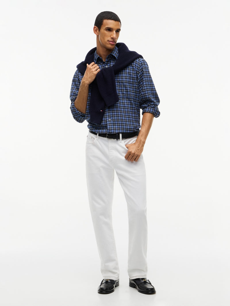 Relaxed Fit Check Flannel Shirt