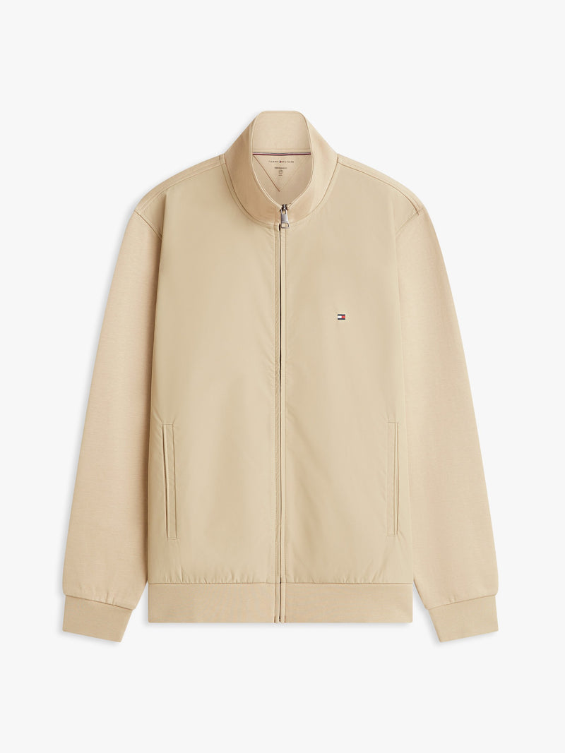 Regular Fit Mix Media Jacket