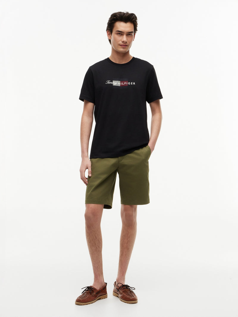 Regular Fit Graphic Logo Tshirt