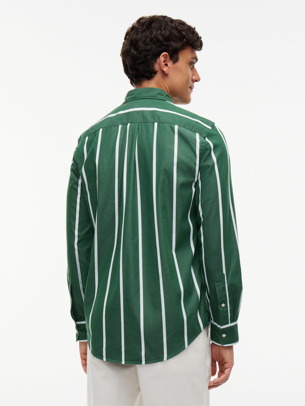Regular Fit Stripe Poplin Shirt