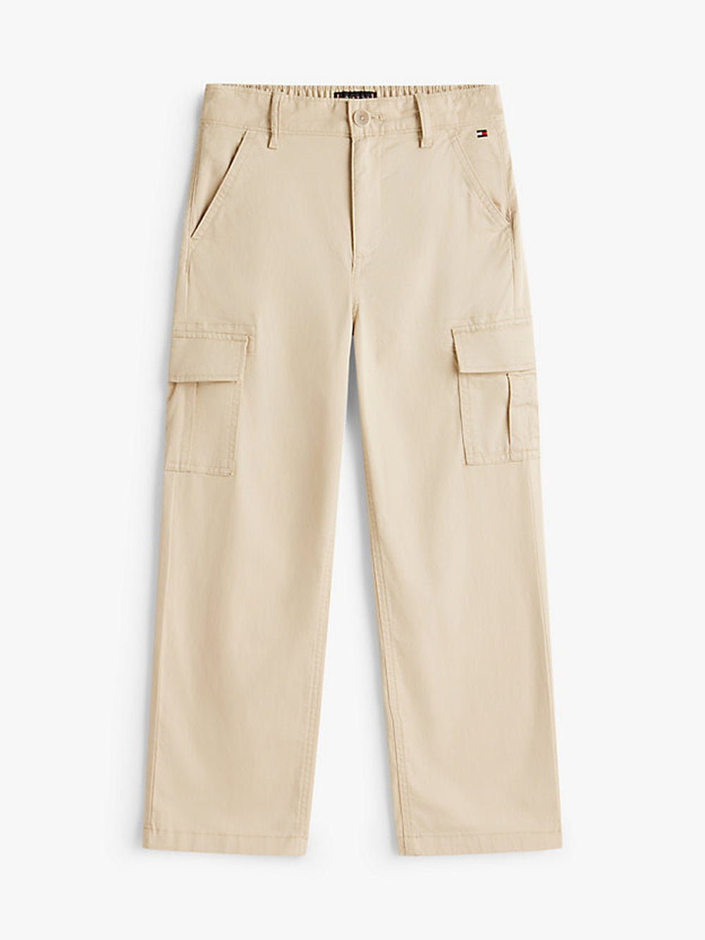 Boys Relaxed Cotton Stretch Pull On Pant