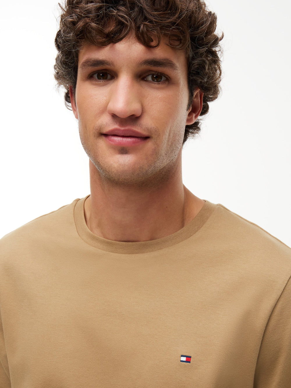 Regular Fit Solid Interlock Tshirt
