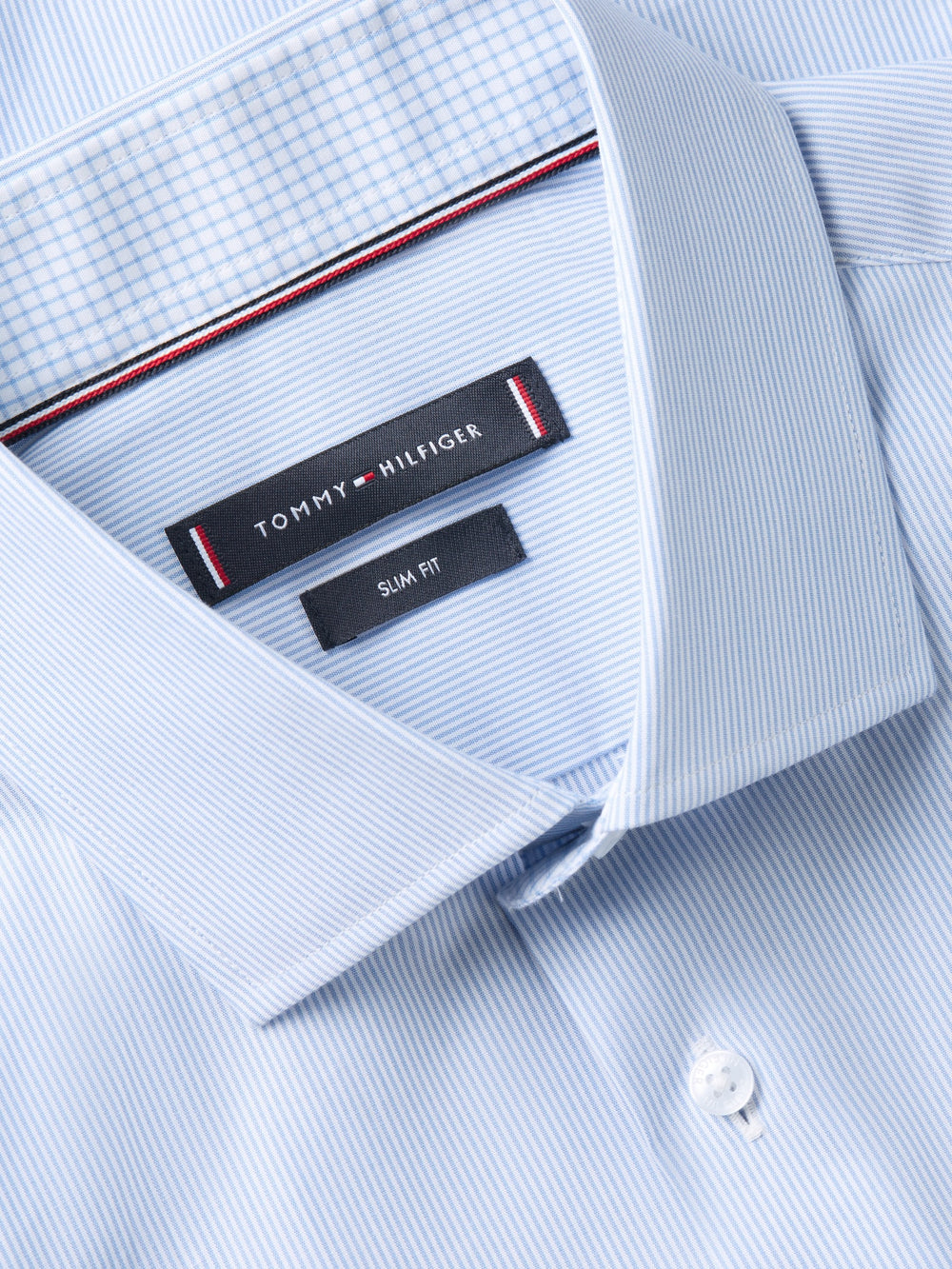 Slim Fit Stripe Poplin Shirt