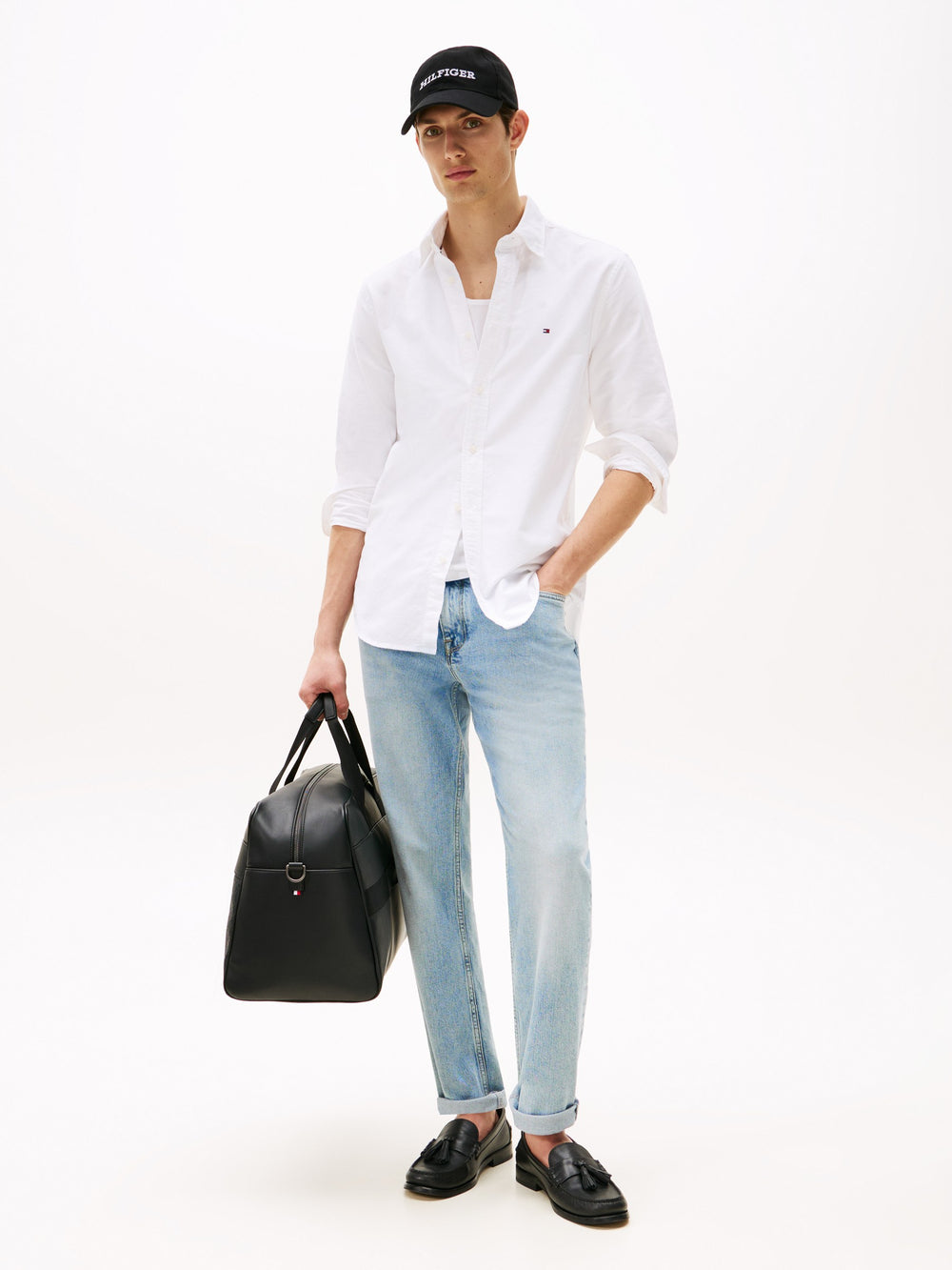 Regular Fit Solid Oxford Shirt