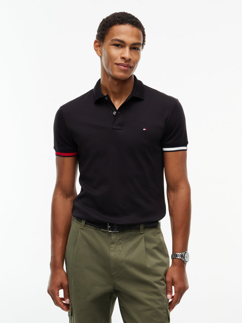 Slim Fit Interlock Polo