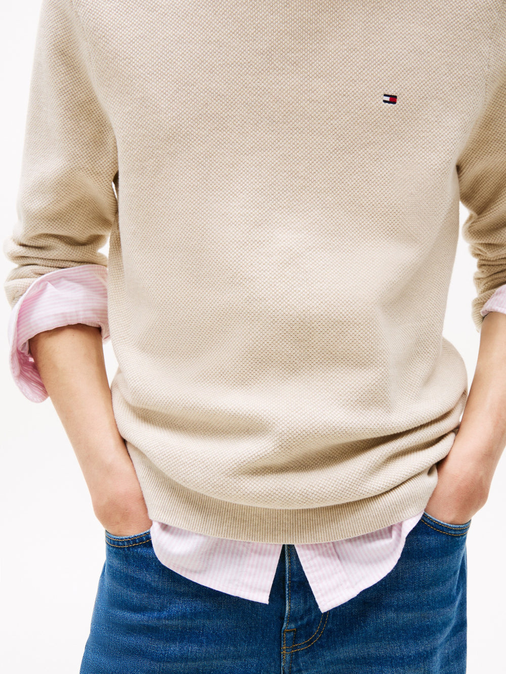 Regular Fit Crew Neck Pullover