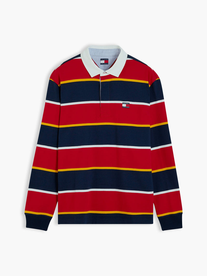 Relaxed Fit Rugby Polo