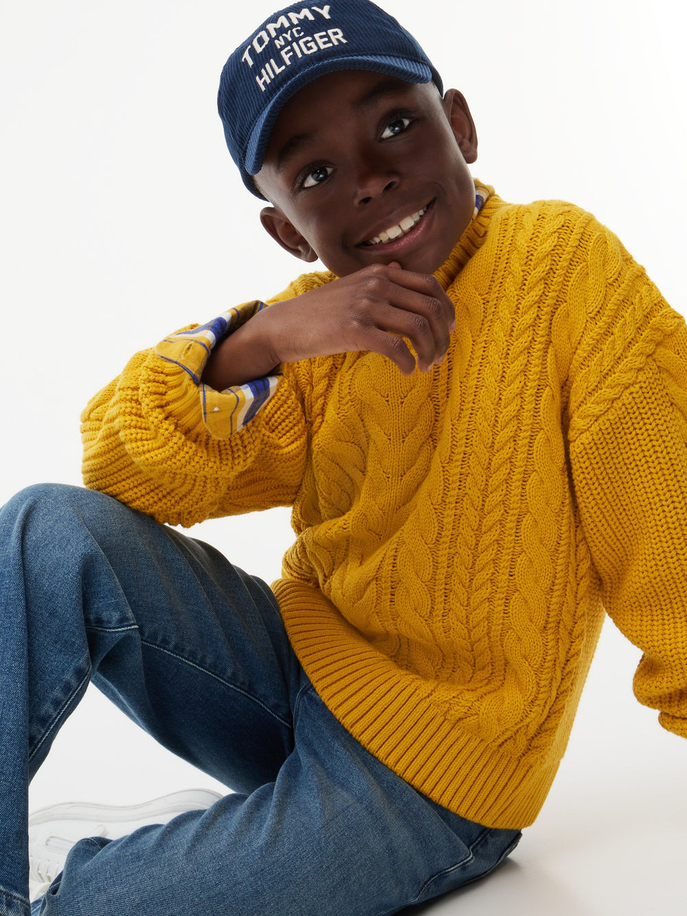Kids Cable Knit Sweater