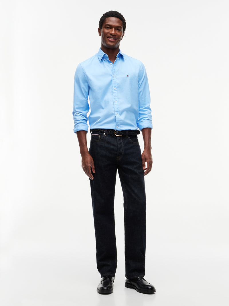 Regular Fit Solid Flannel Shirt