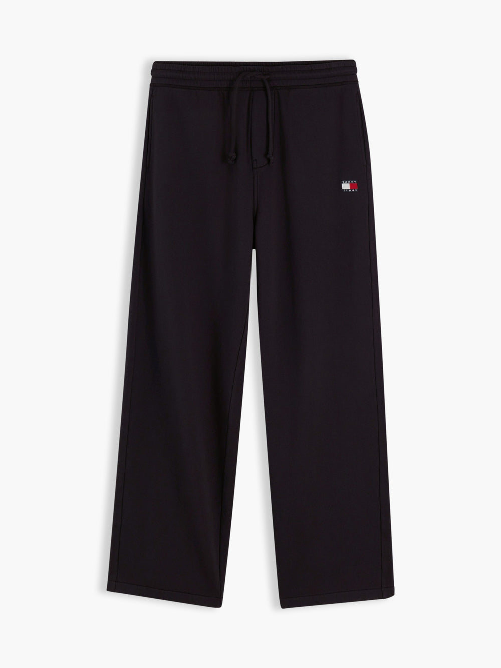 Men Regular Fleece Black Track Pant