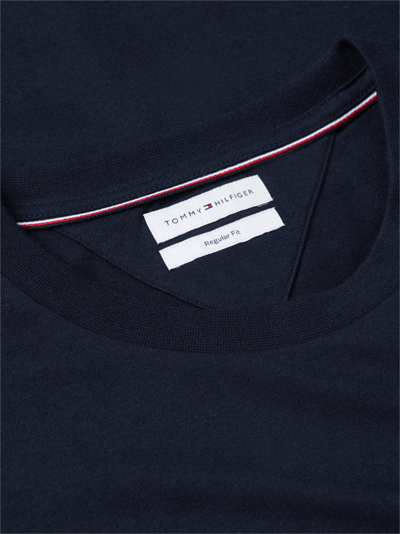 Regular Fit Solid Pocket Tshirt