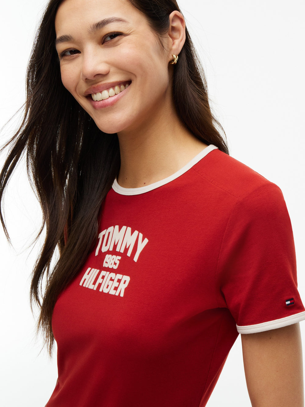 Solid Slim Fit Half Sleeve Cotton Jersey T-Shirt