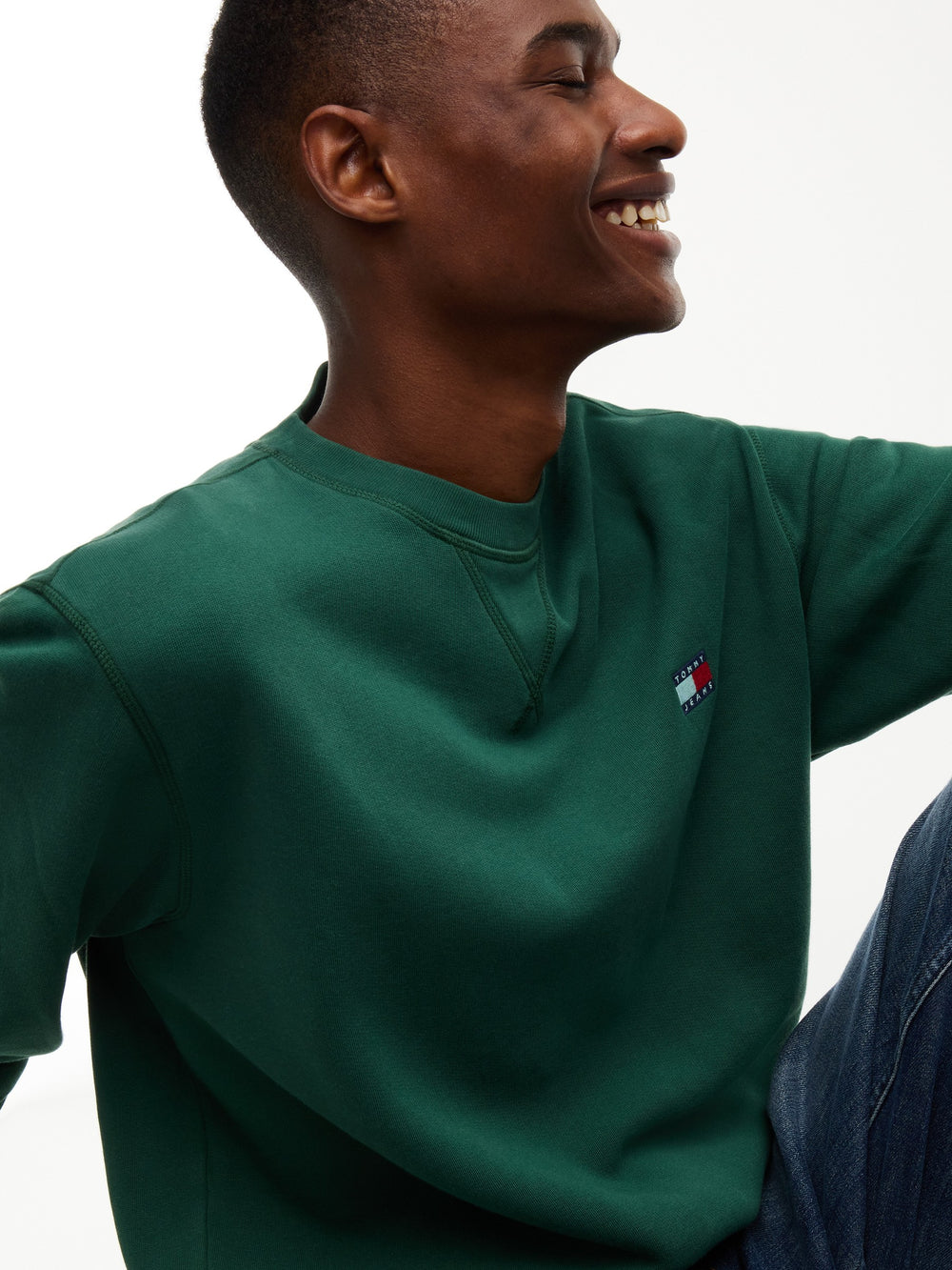 Regular Fit Fleece Crew Neck Sweatshirt