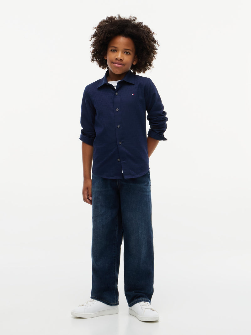 Kids Jacquard Shirt