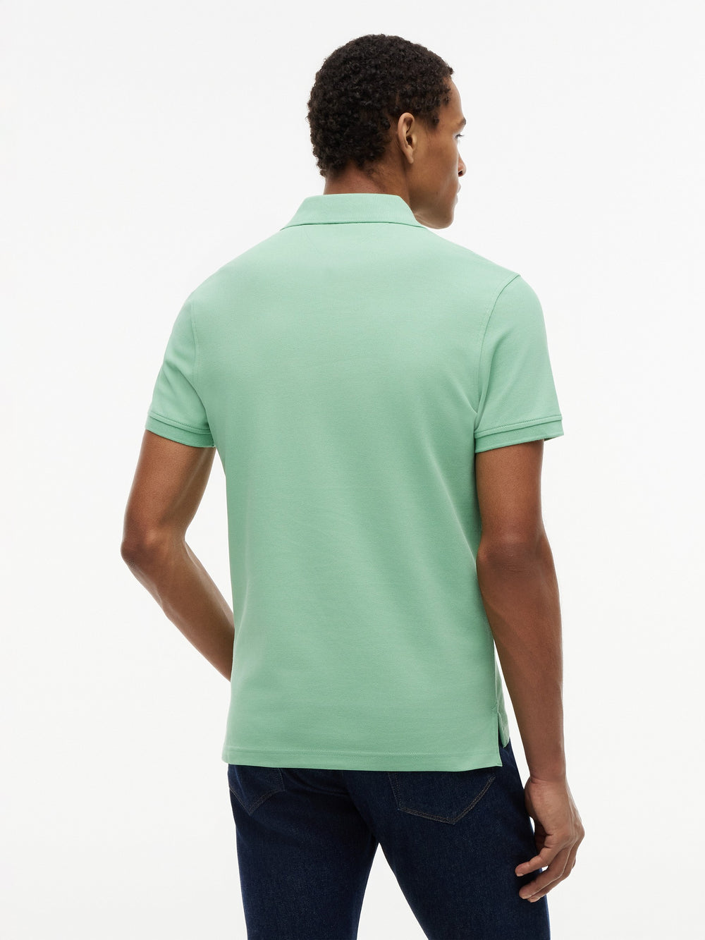 Slim Fit Solid Pique Polo