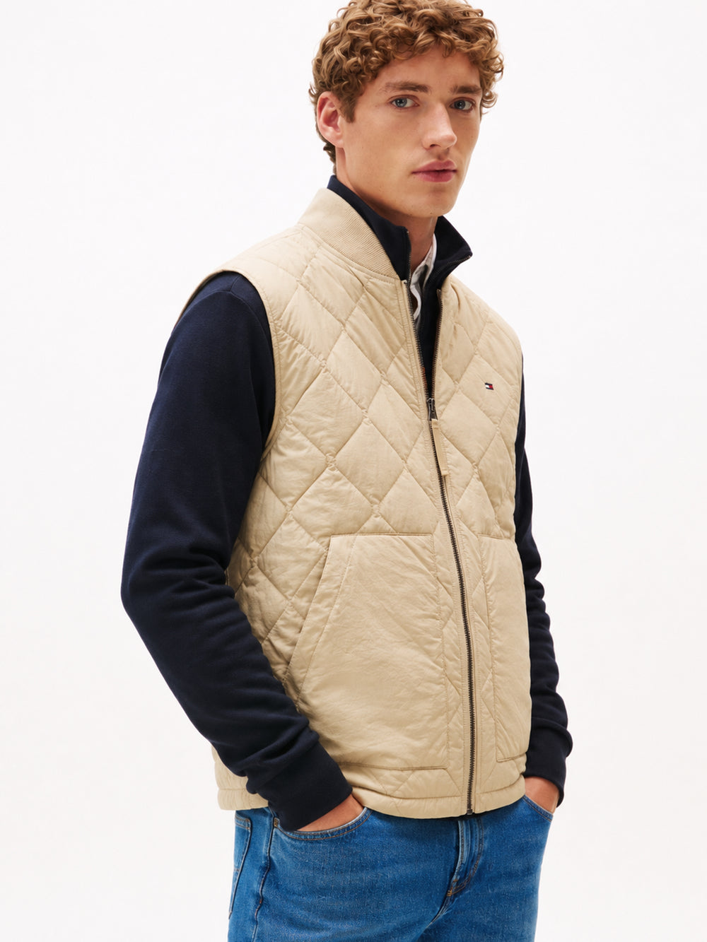 Regular Fit Mid Weight Quilted/Padded Vest