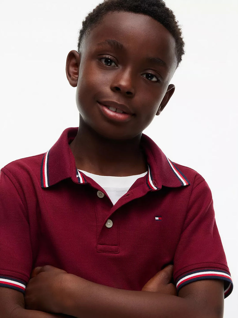 Kids Solid Polo