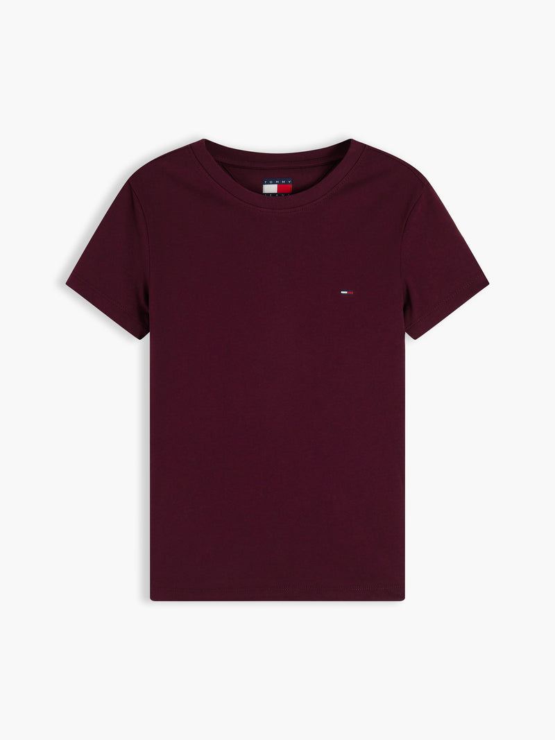 Solid Slim Fit Half Sleeve Cotton Jersey T-Shirt