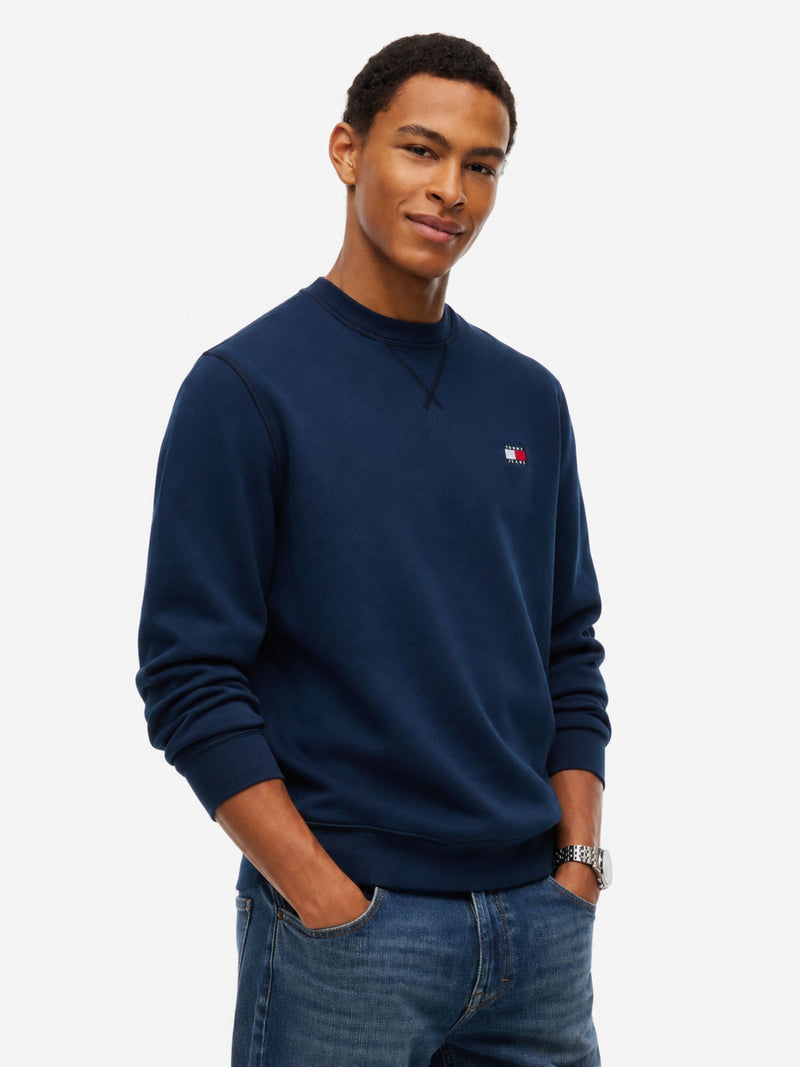Regular Fit Fleece Crew Neck Sweatshirt