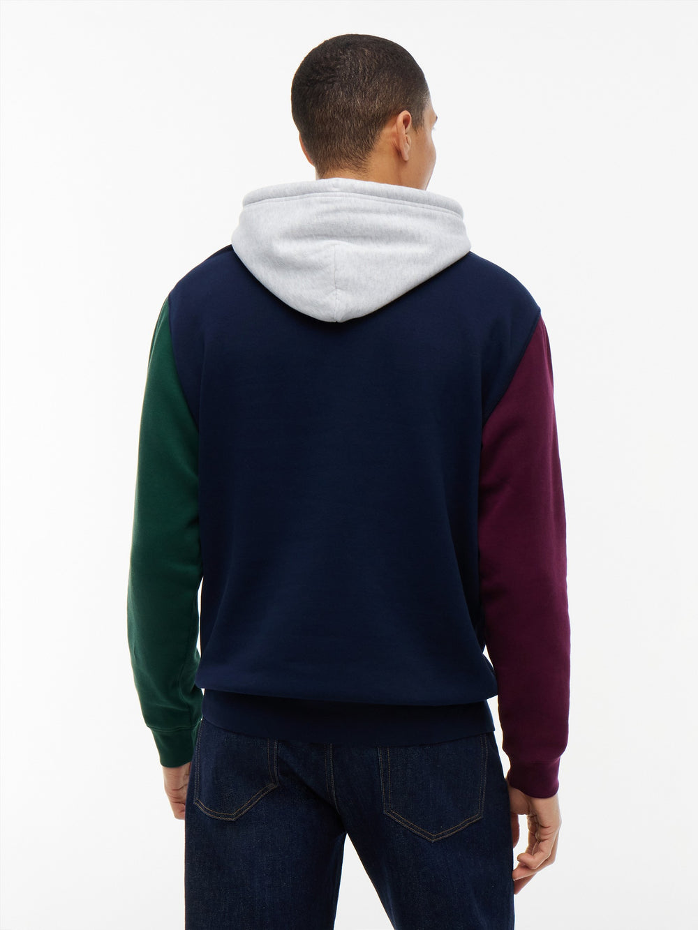 Regular Fit Fleece Hooded Sweatshirt