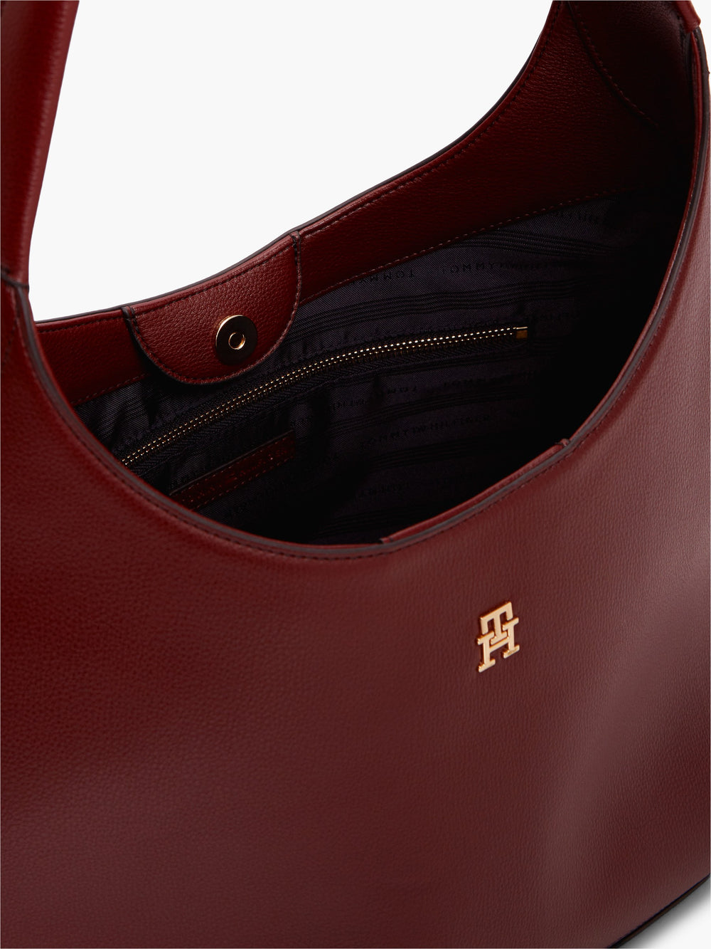Solid Pu Shoulder Bag