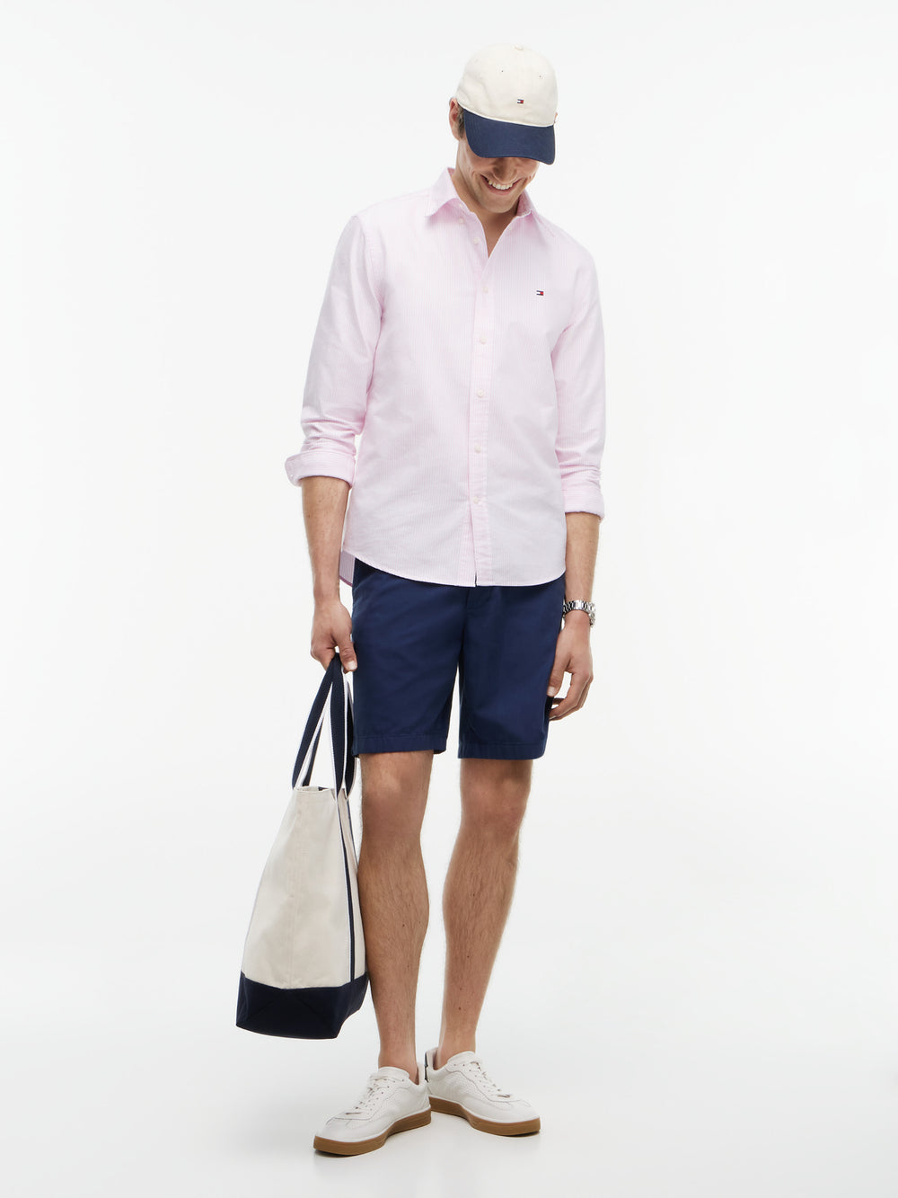 Regular Fit Stripe Oxford Shirt