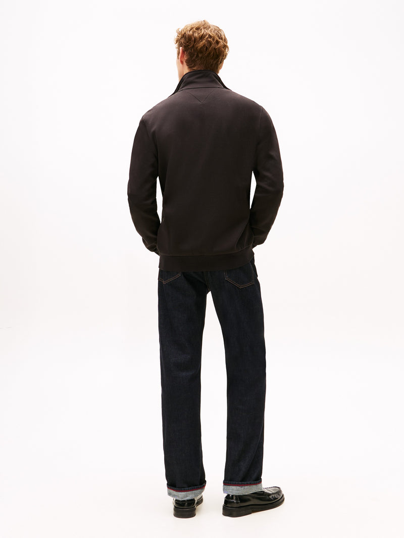Regular Fit Mix Media Jacket
