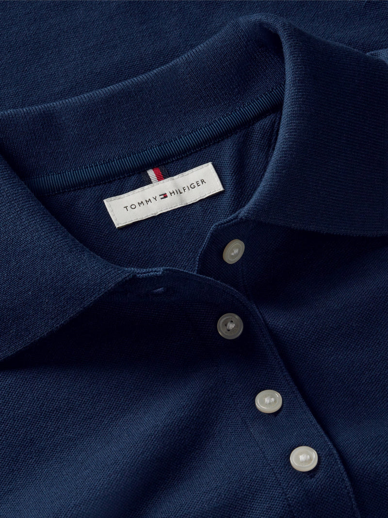 Solid Regular Fit Half Sleeve Pique Polo