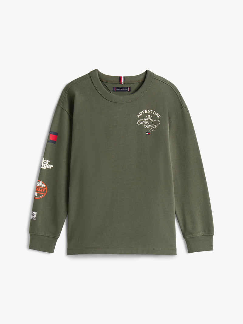 Kids Long-Sleeve Graphic T-Shirt